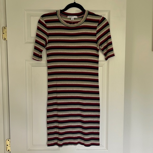 EUC: STATESIDE Ribbed Tee Mini Dress - Picture 5 of 9